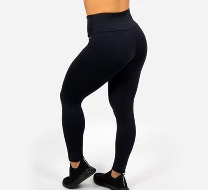 Imagem de Legging Romance Cós Duplo Compressão Perfeita Cintura Alta - Modelo Legging Sul