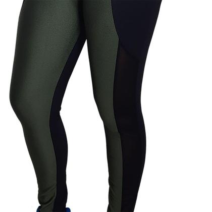 Imagem de Legging Selene Com Recorte e Tule Feminina