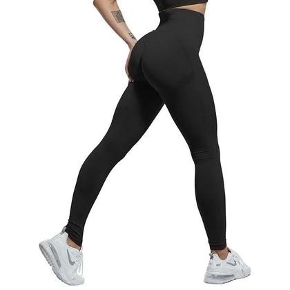 Imagem de Leggings De Cintura Alta Para Mulheres, Efeito Push Up, Jeggings Para Academia E Treino