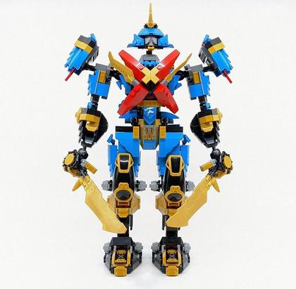 Lego 71775 Ninjago - Robô Samurai X da Nya 1003 peças - Brinquedos