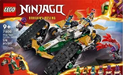 Lego 71820 Ninjago Veículo Combinado Da Equipe Ninja Veiculo 4 em
