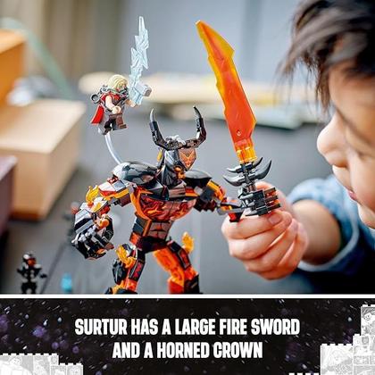 Imagem de Lego 76289 Marvel Figura Do Thor Vs. Surtur