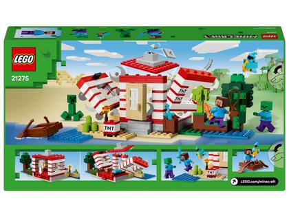 Imagem de LEGO A Casa de Dinamite na Selva 21275 287 Peças