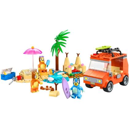 Imagem de Lego Bluey Viagem de carro em Família e Praia de Bluey 11202