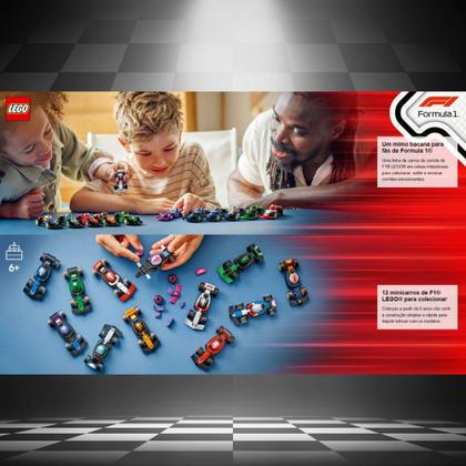 Imagem de LEGO Carrinho de Corrida Surpresa Colecionável F1 - 4111171049