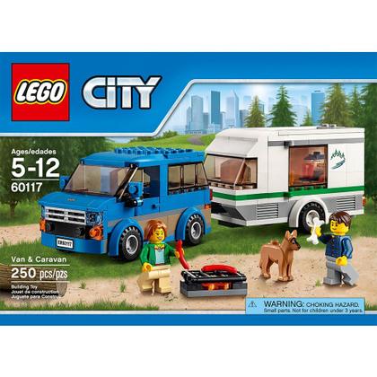 Imagem de LEGO Cidade Van & Caravana 60117