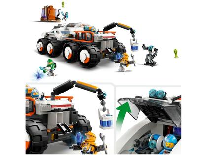 Imagem de LEGO City Astromóvel de Comando e Guindaste