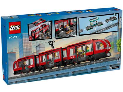 Imagem de LEGO City - Bonde e estação do centro