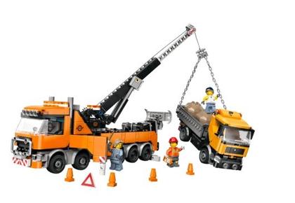 Imagem de LEGO City - Caminhão de reboque com guindaste 60467