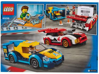 Imagem de LEGO City Carros de Corrida 190 Peças