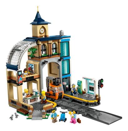 Imagem de Lego City Estacao De Trem Central 752 Pecas 60469