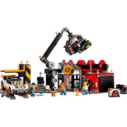 Imagem de LEGO City Ferro-Velho Com Carros 871 Peças 60472
