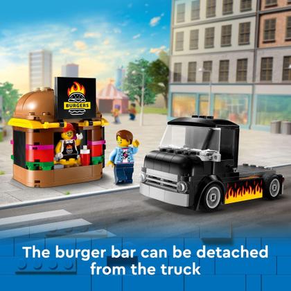 Imagem de LEGO City Food Truck 60404 - Conjunto de Construção para Crianças (5+)
