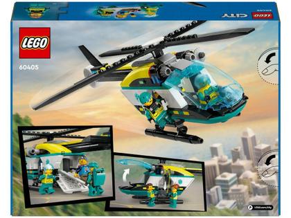 Imagem de LEGO City Helicóptero de Resgate de Emergência - 60405 226 Peças