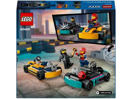 Imagem de Lego City - Karts e pilotos de corrida 60400 - 99 peças