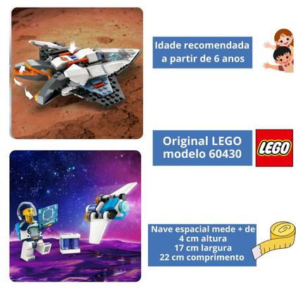 Imagem de Lego City Nave Espacial Interestelar 60430 Blocos De Montar 240 Peças De Construção Quantidade de Peças:240