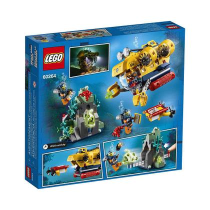 Lego City Ocean Exploration Submarine - Lego 60264 - 286 Peças