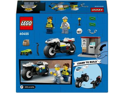 Imagem de LEGO City Perseguição com Motocicleta da Polícia