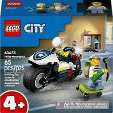 Imagem de Lego City Perseguição Polícia Moto Blocos Montar 60455