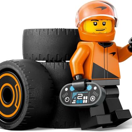 Imagem de Lego City Piloto de F1 com Carro de Corrida McLaren 60442