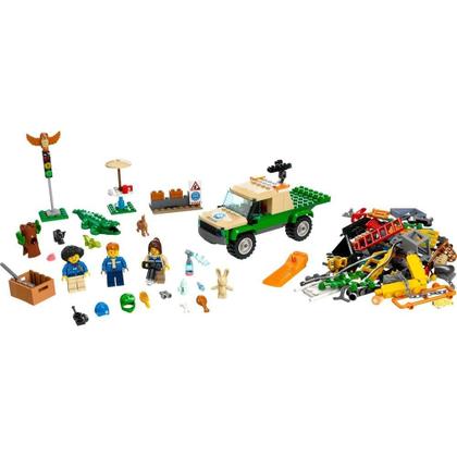 Imagem de Lego city wild animal rescue missions 246 peças (60353)