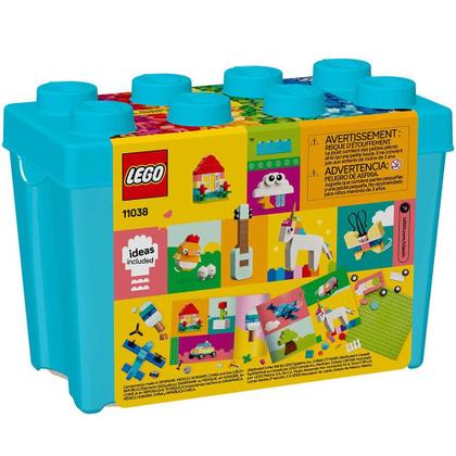 Lego classic 11038 caixa de pecas criativas vibrantes - Brinquedos