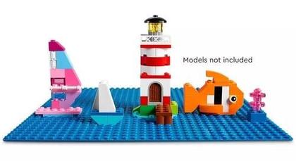 Imagem de Lego classic blue baseplate 1 peça (11025)
