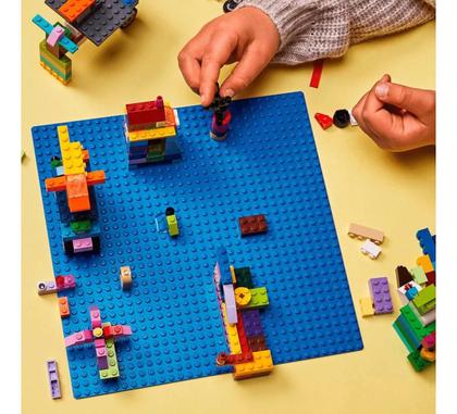 Imagem de Lego classic blue baseplate 1 peça (11025)