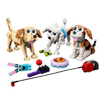 Imagem de Lego Creator 3 em 1 Cachorros Adoraveis 475 pcs 31137