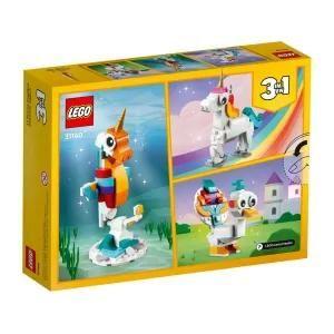 Imagem de Lego Creator 3 em 1 Unicórnio Mágico 145 Peças 31140
