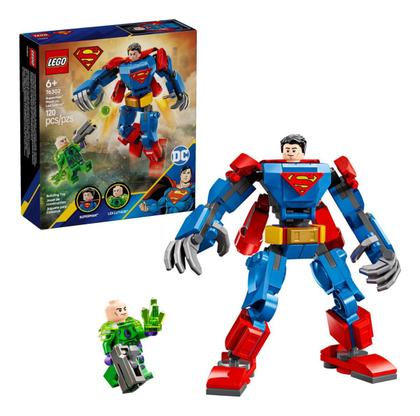 Imagem de Lego Dc Robô Do Superman Vs Lex Luthor 120 Peças (76302)
