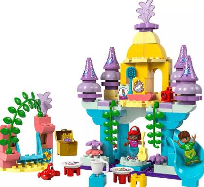 Imagem de Lego Disney Duplo Palácio Subaquático da Ariel - 10435