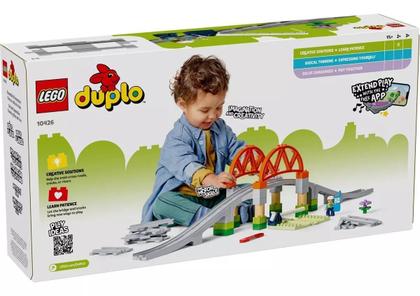 Imagem de Lego Duplo 10426 Pacote Expansão De Ponte E Trilhos De Trem