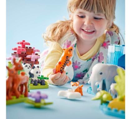 Imagem de Lego Duplo 10446 Famílias De Animais Selvagens 3 Em 1