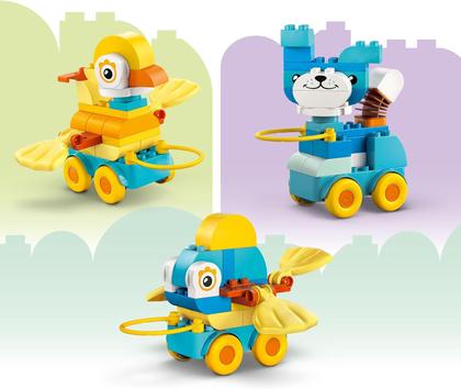 Imagem de LEGO DUPLO - 3 em 1 Animais sobre Rodas 10448