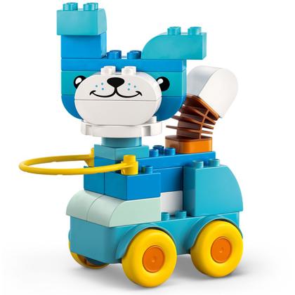 Imagem de Lego Duplo Animais Sobre Roda 3 em 1 10448 com 58 Peças