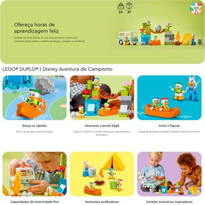 Imagem de Lego Duplo Aventura de Acampamento 10997 com 37pcs