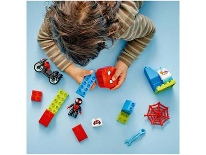 Imagem de Lego Duplo Aventura de Moto Miles Morales 10424