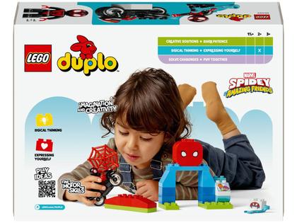 Imagem de Lego Duplo Aventura de Moto Miles Morales 10424