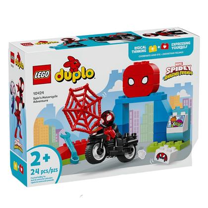 Imagem de Lego Duplo Aventura De Motocicleta Do Spin 24 Peças