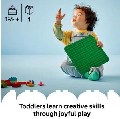 Imagem de Lego duplo - base de construção verde 10460