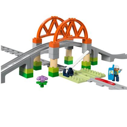 Imagem de Lego DUPLO Conjunto de Expansão de Ponte e Trilhos de Trem 10426