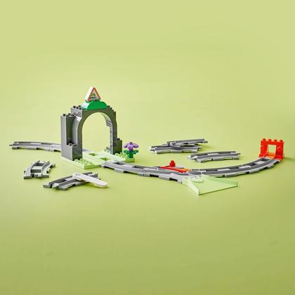 Imagem de LEGO DUPLO - Conjunto de Expansão de Túnel e Trilhos de Trem 10425