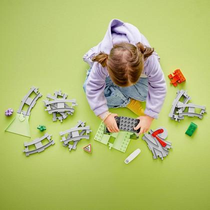 Imagem de LEGO DUPLO - Conjunto de Expansão de Túnel e Trilhos de Trem 10425