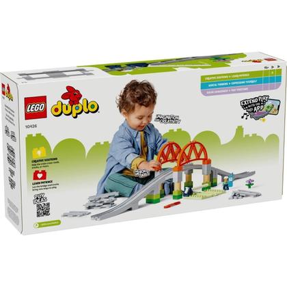 Imagem de Lego Duplo Conjunto de Expansão Ponte e Trilhos de Trem 10426