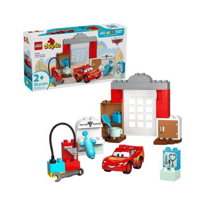 Imagem de Lego Duplo Disney Visita de McQueen à Garagem do Doc 10456 - 35 Peças