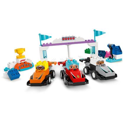 Imagem de Lego Duplo Formula 1 Carros e Pilotos 10445 com 70pcs