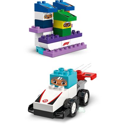 Imagem de Lego Duplo Formula 1 Carros e Pilotos 10445 com 70pcs