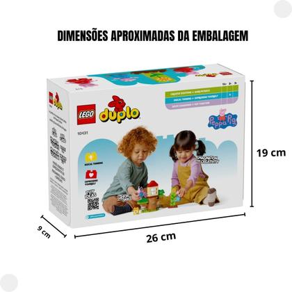 Imagem de Lego Duplo Jardim e Casa na Árvore da Peppa Pig 10431 - Lego