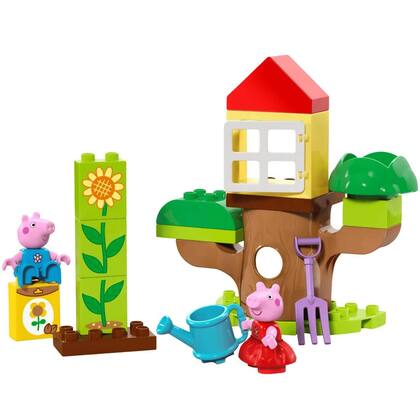 Imagem de LEGO Duplo Jardim e Casa na Árvore da Peppa Pig 2+20Pçs10431